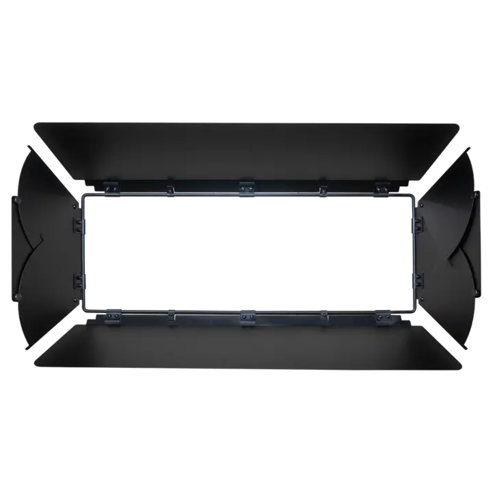 8 leaf barndoor for Solar Panel 200 300 series, black