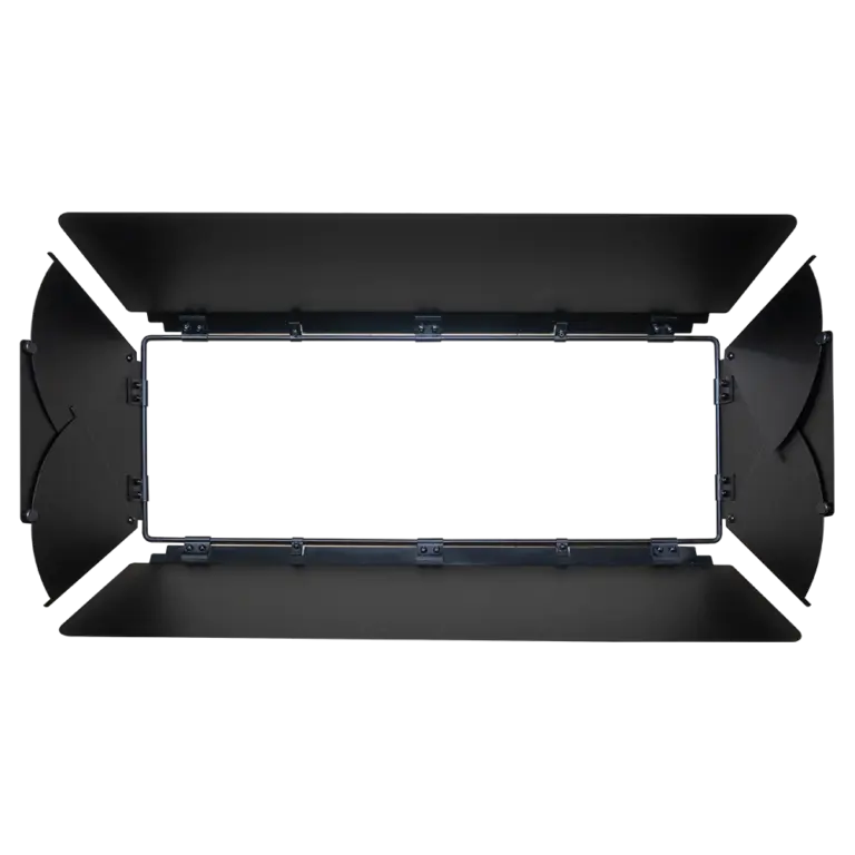 8 leaf barndoor for Solar Panel 200 300 series, black