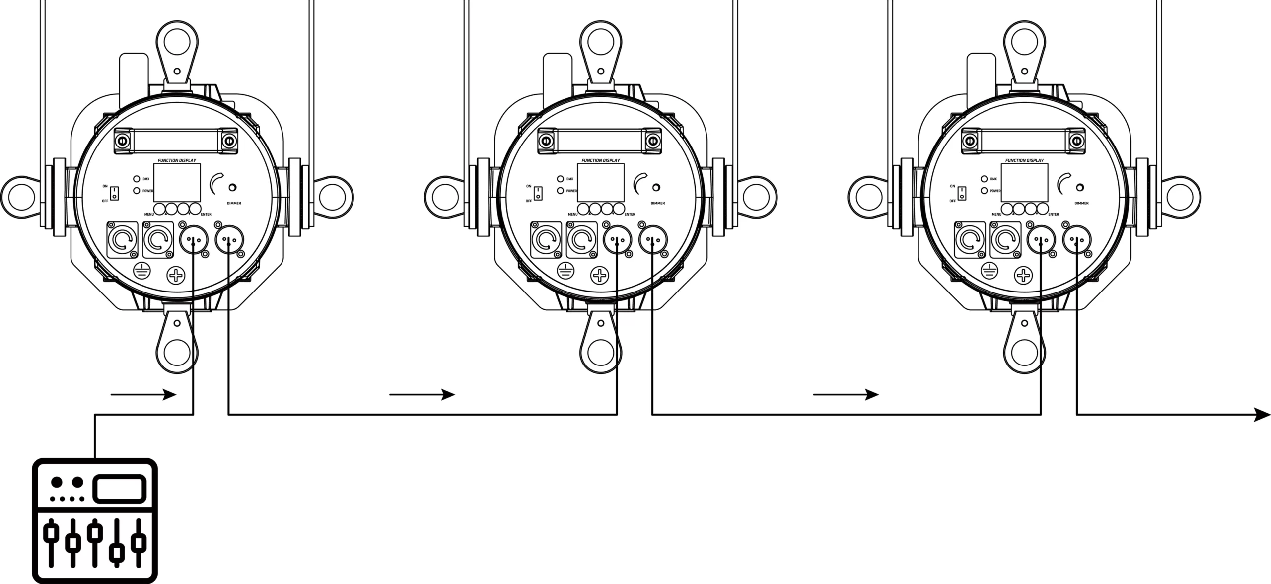 Dmx Link Single Direction