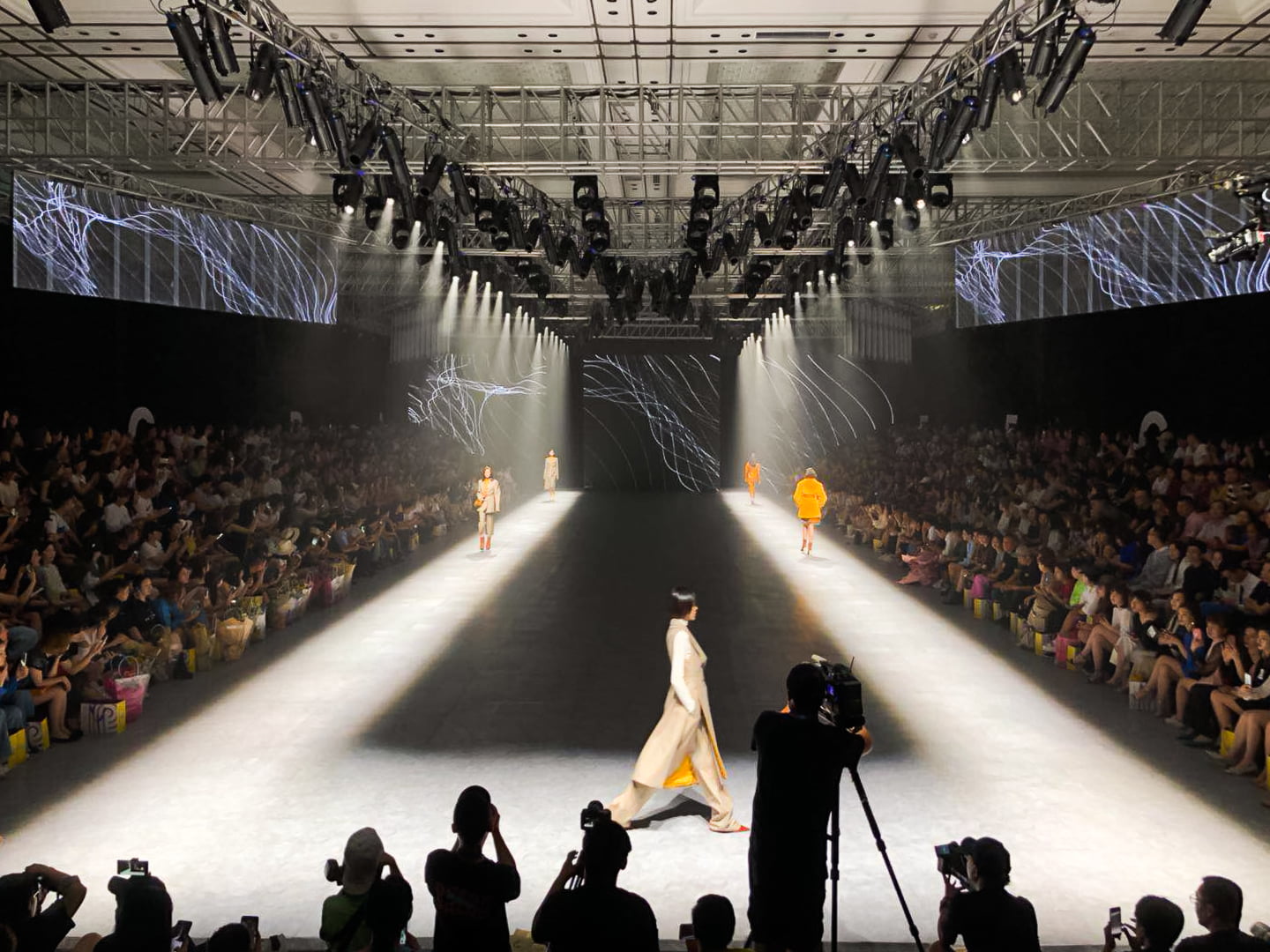 Ellipsoidal Light In Fashion Show