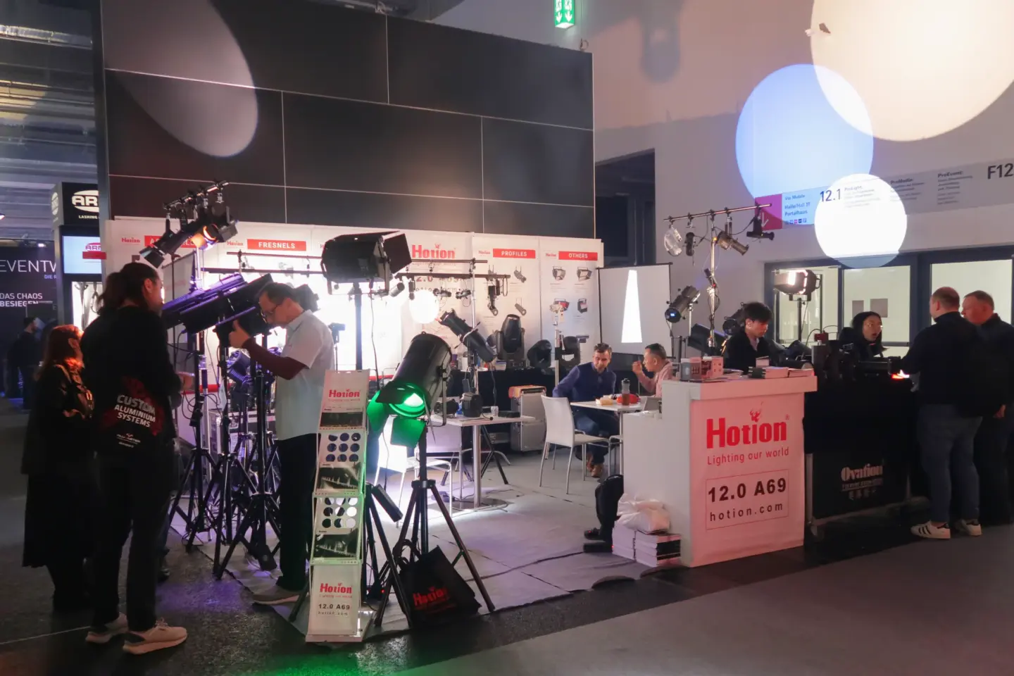 Prolight Sound Frankfurt 2023 Hotion Booth 12.0 A69