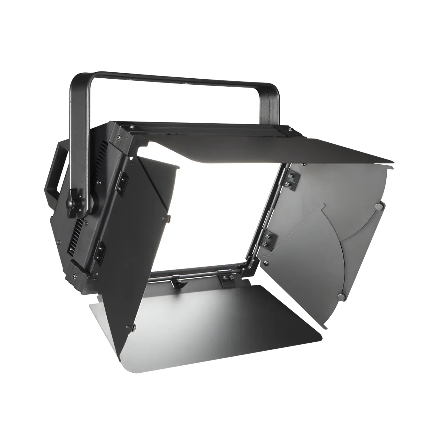 Ovation Light Solar Panel 150T main view with barndoor