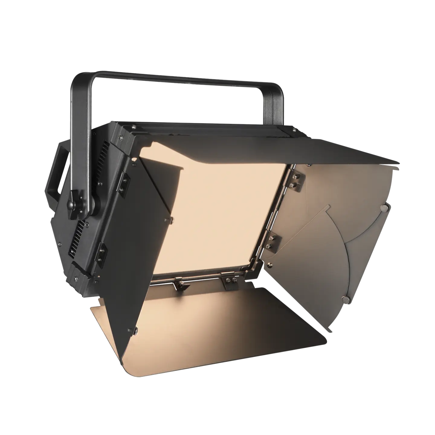 Ovation Light Solar Panel 150T main view with barndoor