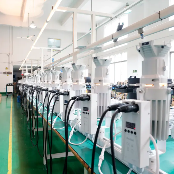 Ovation X40 white body tested in production line