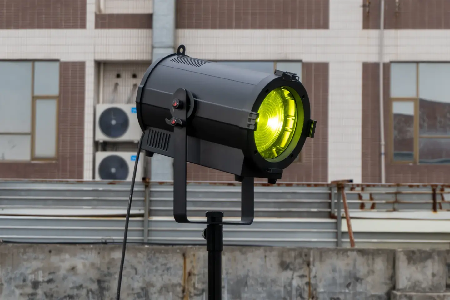 Fresnel Light On A Stand